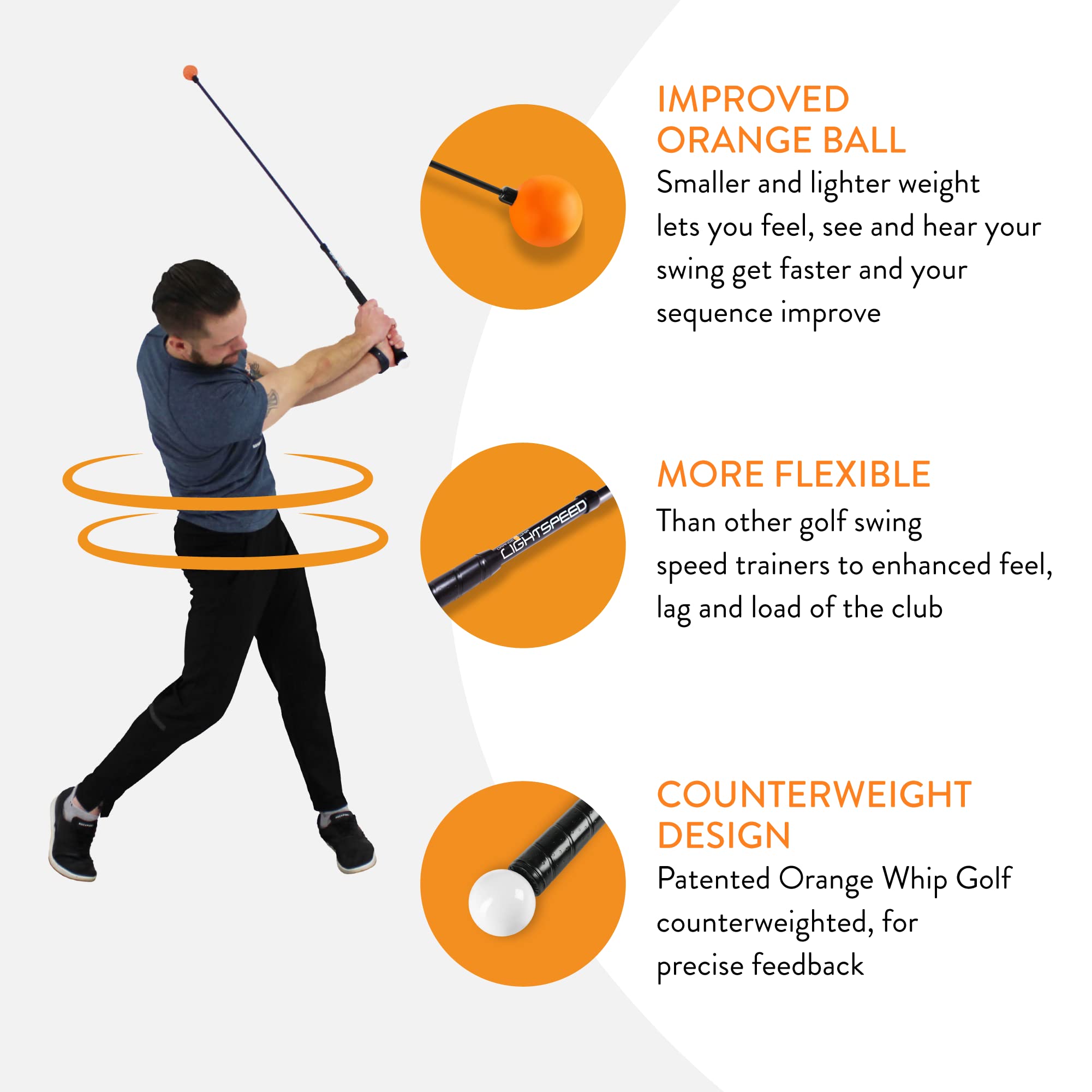 orange whip golf trainer