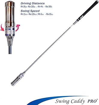 swing caddy golf swing trainer