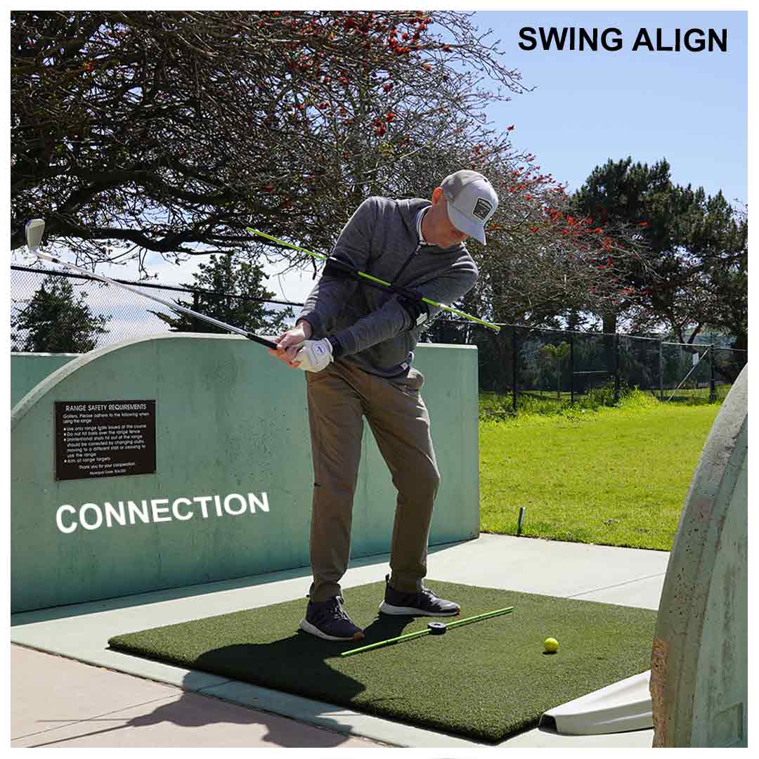 golf swing path training aid